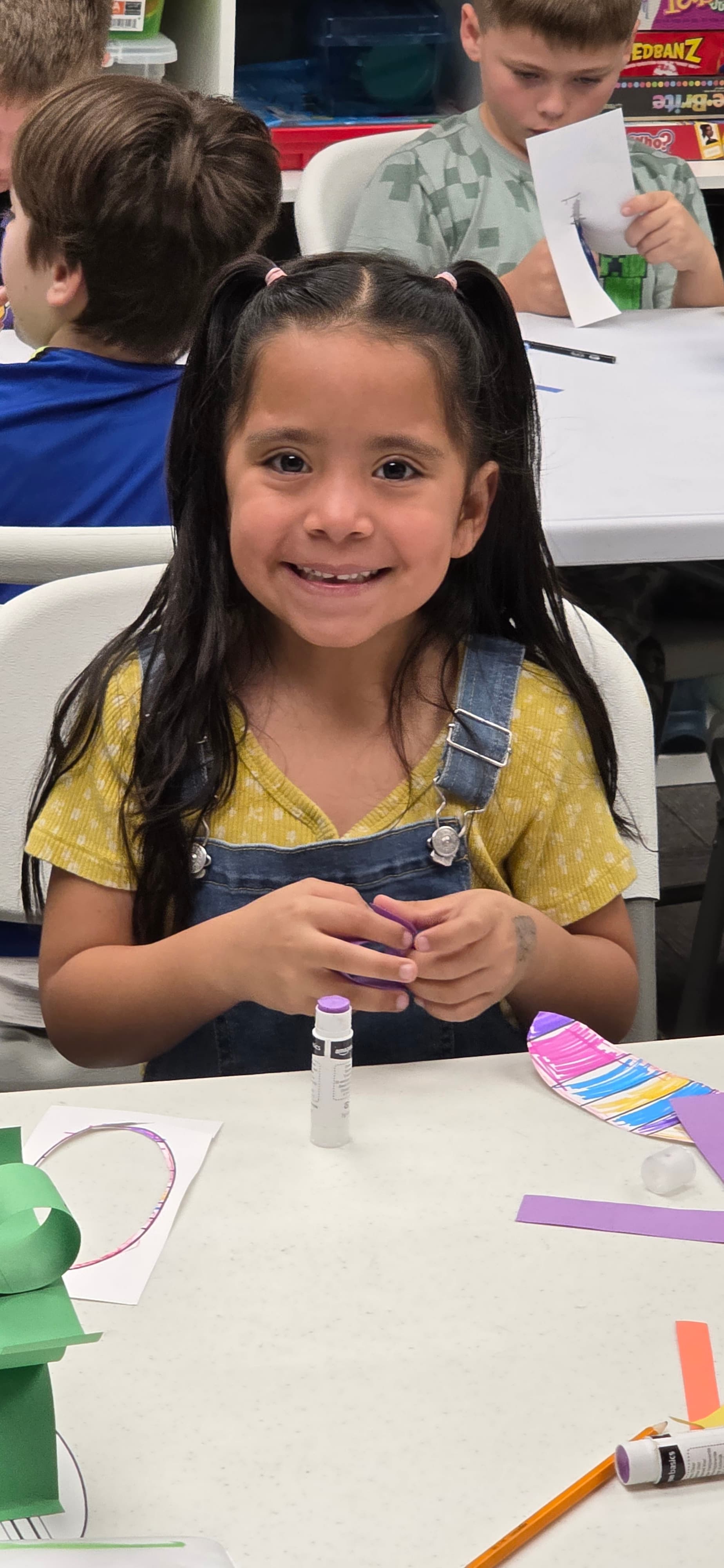 A participant at a Plainfield's Best school-year camp